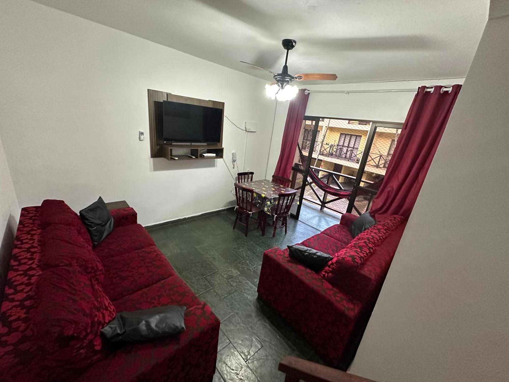 Triplex Piscina Churrasqueira Lava E Seca Wi-Fi E 2 Tvs Em Condominio Com 90M2 No Centro De Убатуба Екстериор снимка