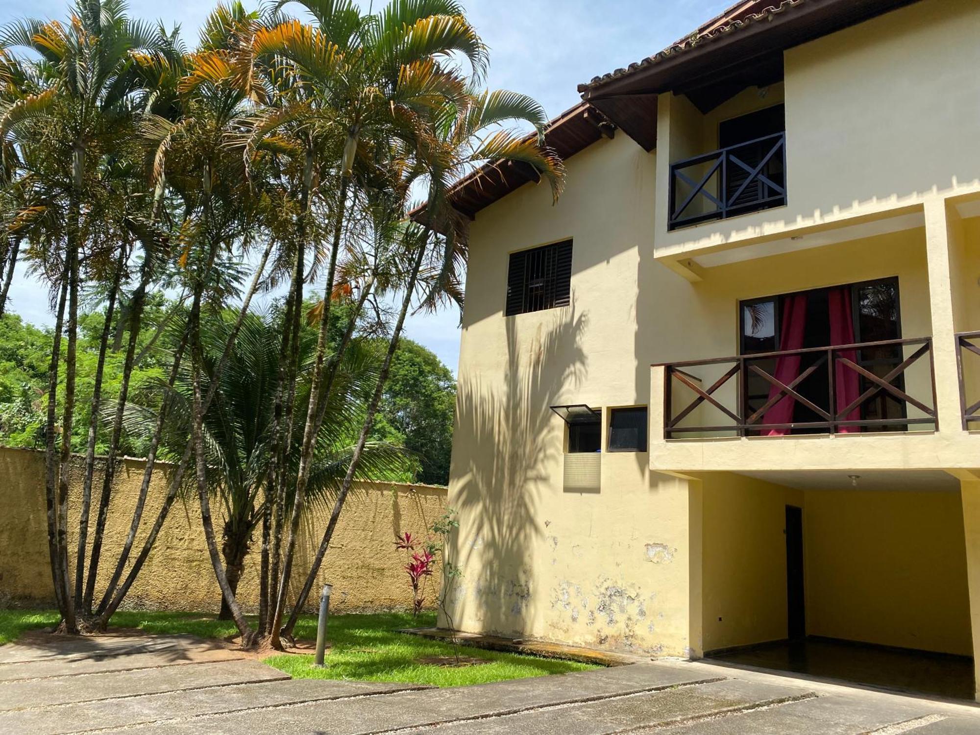 Triplex Piscina Churrasqueira Lava E Seca Wi-Fi E 2 Tvs Em Condominio Com 90M2 No Centro De Убатуба Екстериор снимка